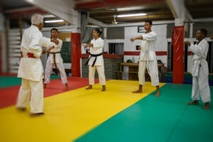 Entrainement karate